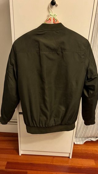 Chaqueta BLEND verde, tipo bomber