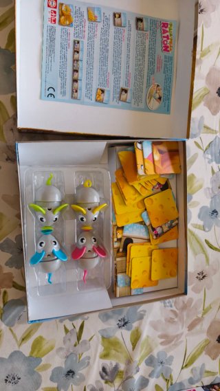 Lote 4 juegos de mesa infantiles