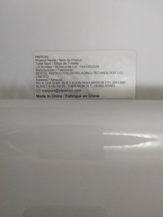 Tapa de WC Nueva (LEER)