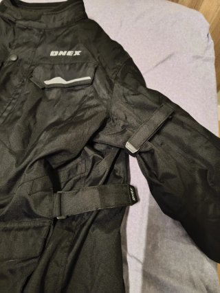 Chaqueta de moto ONEX negra