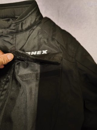 Chaqueta de moto ONEX negra