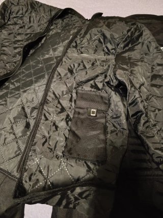 Chaqueta de moto ONEX negra