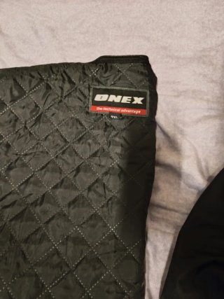 Chaqueta de moto ONEX negra