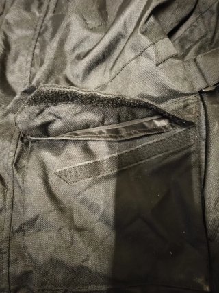 Chaqueta de moto ONEX negra