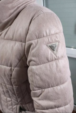 Chaqueta Guess Beige Talla M Mujer