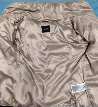 Chaqueta Guess Beige Talla M Mujer
