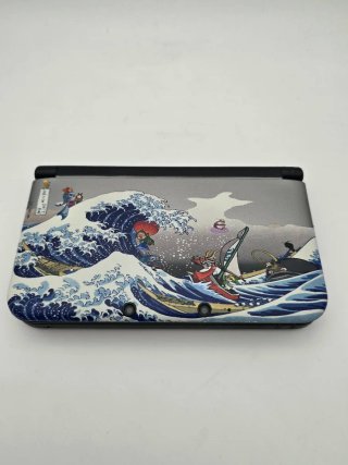 Nintendo 3DS XL tema Hokusai + SD 64gb con juegos