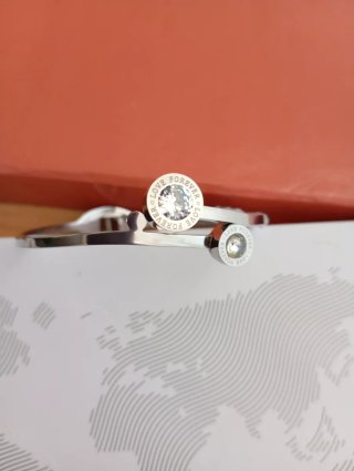 Pulsera Acero con Circonitas
