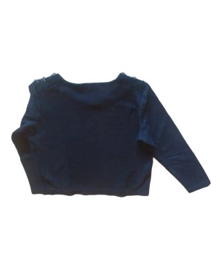 Jersey Massimo Dutti Negro Pedrería Hombros