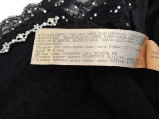 Jersey Massimo Dutti Negro Pedrería Hombros