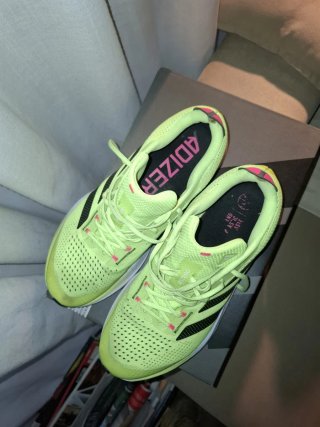 Zapatillas Adidas Adizero SL Verde y Negro