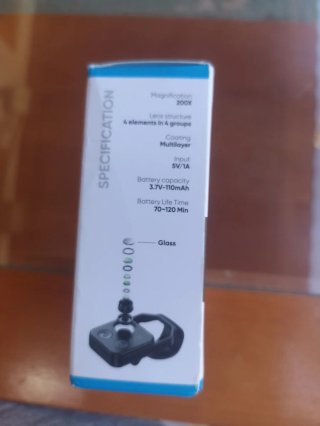 Mini Microscopio APL 200x para Smartphone