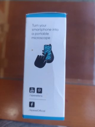 Mini Microscopio APL 200x para Smartphone