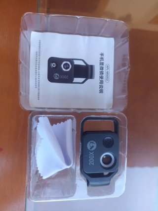 Mini Microscopio APL 200x para Smartphone