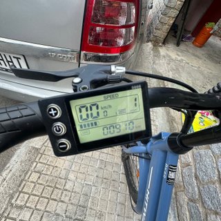 Bicicleta Eléctrica HITWAY Azul