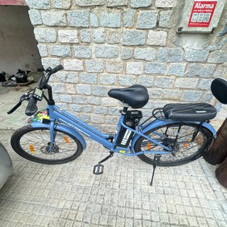 Bicicleta Eléctrica HITWAY Azul