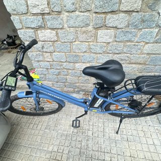 Bicicleta Eléctrica HITWAY Azul