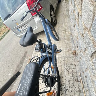 Bicicleta Eléctrica HITWAY Azul