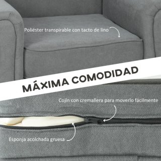 Conjunto 2 butacas tela