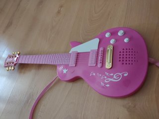 Guitarra eléctrica rock infantil con Música