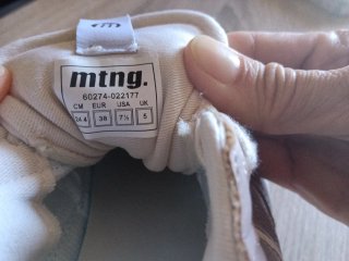 Zapatillas Mustang mujer rosa y blanco. Nuevas