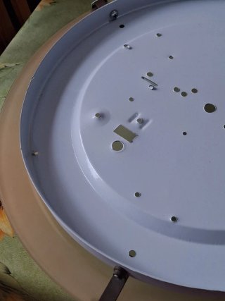 Plafoniera in vetro mettallo