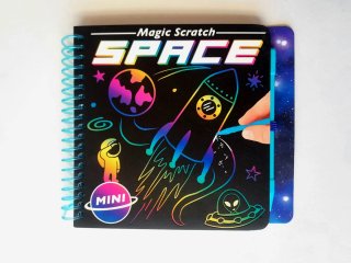 Magic Scratch Book SPACE