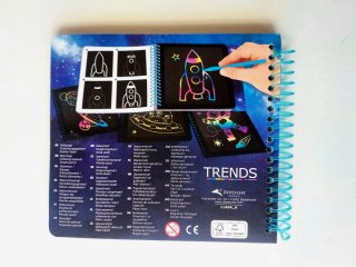 Magic Scratch Book SPACE