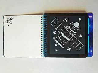 Magic Scratch Book SPACE