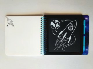 Magic Scratch Book SPACE