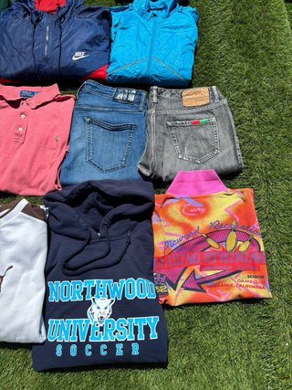 Lote Ropa para reventa Ralph Lauren, Nike, Puma