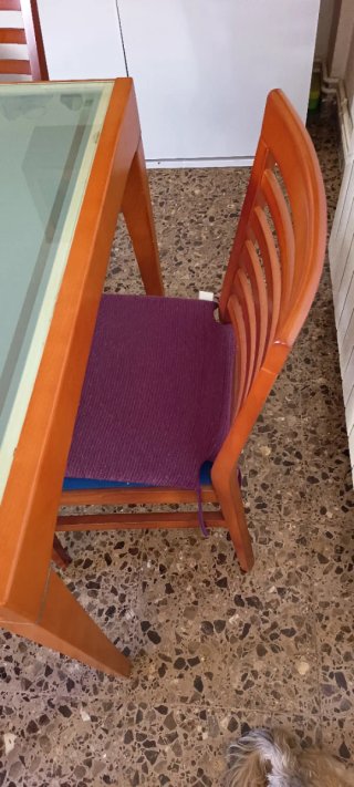 Mesa de comedor + 4 sillas