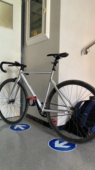Santa Fixie Raval extras carbono