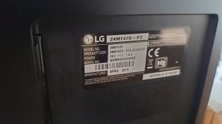 TV LED LG 24 Negra