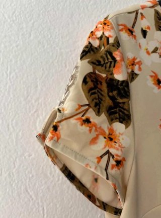 Vestido elegante estampado