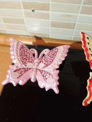 Farfalle in ceramica decorative