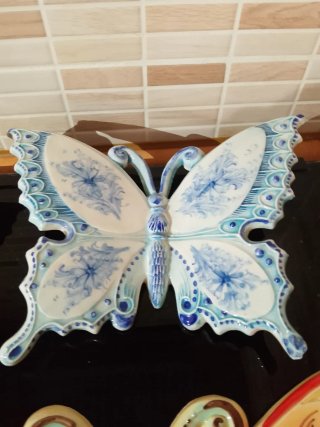 Farfalle in ceramica decorative