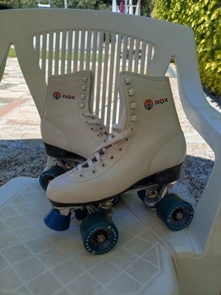 Patines ROX 4 Ruedas Blancos vintage