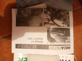 Filtro habitáculo MECAFILTER JLR 7303