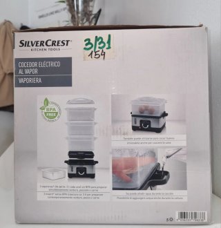 SilverCrest Cocedor Eléctrico al Vapor