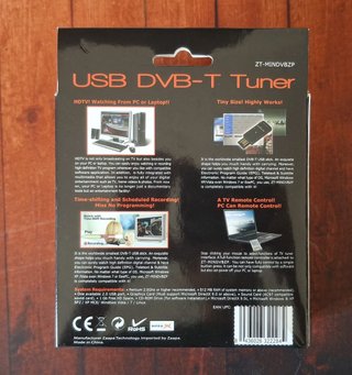 Sintonizador TDT USB Zaapa ZT-MINDVBZP + Mando