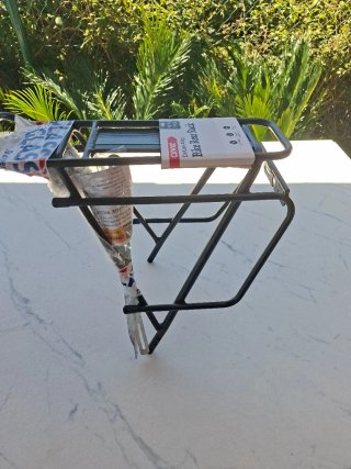 Portabicicletas trasero para bicicleta