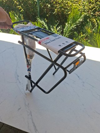 Portabicicletas trasero para bicicleta