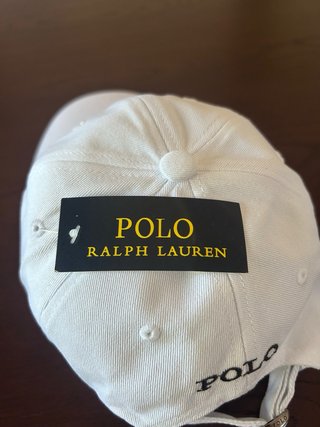 Cappellino Polo Ralph Lauren Bianco