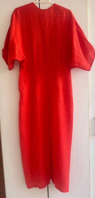 Vestido Massimo Dutti Rojo Talla 38