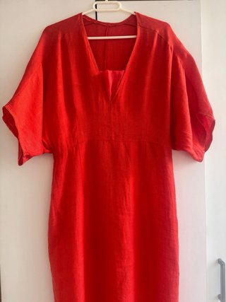 Vestido Massimo Dutti Rojo Talla 38
