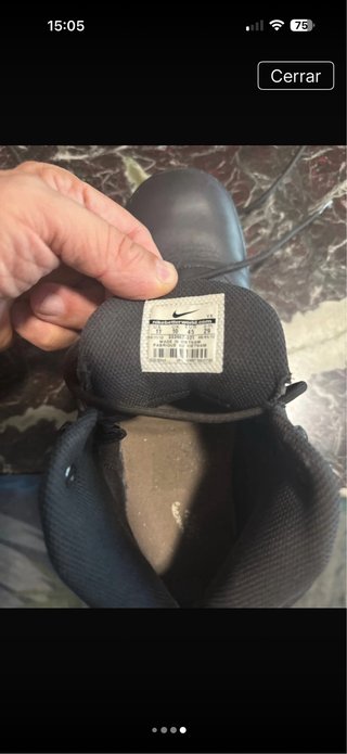 Botas Nike Montaña Negras