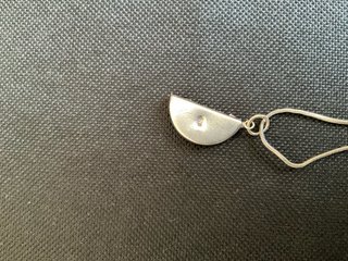 Collar Plata 925 Dije Sandia