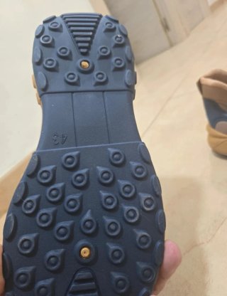 Zapatillas deportivas AIR marrones y azules