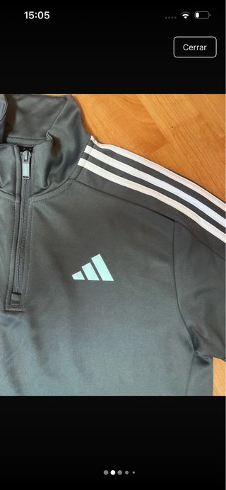 Chándal Adidas Gris Talla S